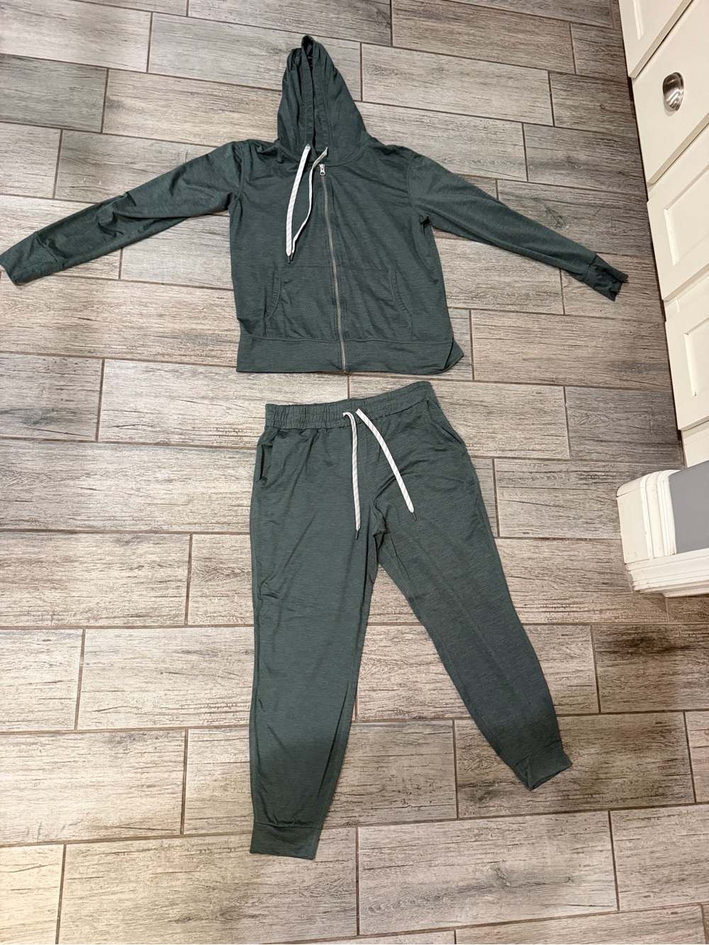 Women’s Sage Green Jumpsuit.